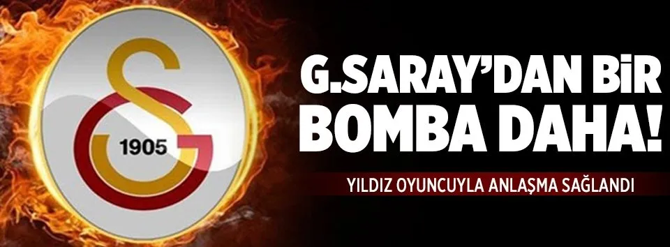 G.Saray’dan bir bomba daha!