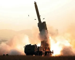 Son dakika: Kuzey Kore füze denemesini çoklu batarya ile yaptığını duyurdu