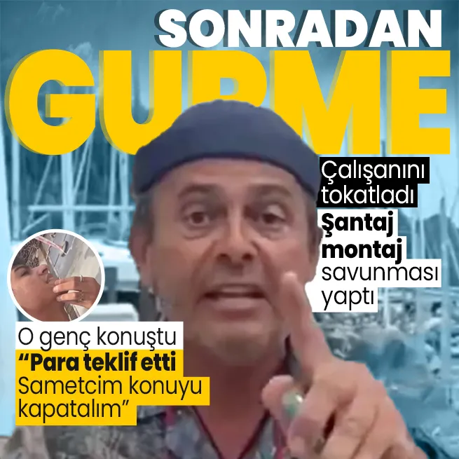 Ayhan Sicimoğlu çalışanını tokatladı! Bakın kendisini nasıl savundu? Darp edilen genç konuştu: Para teklif etti