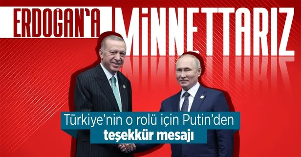 SON DAKİKA! Rusya lideri Putin’den Başkan Erdoğan’a esir takasındaki rolü için teşekkür