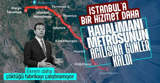 Bakan Karaismailoğlu müjdeyi verdi: Kağıthane-İstanbul Havalimanı metro hattı için gün sayıyoruz