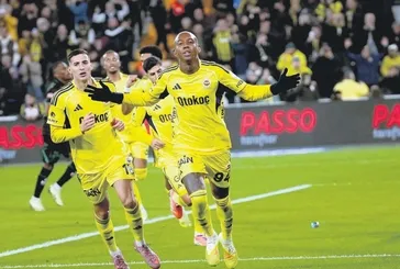 Fenerbahçe, Galatasaray deplasmanında son 10 yılda sadece 118 dakika yenik durumda kaldı