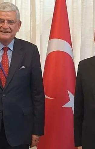 Volkan Bozkır, Türkiye'nin BM Daimi Temsilcisi Feridun Sinirlioğlu ile görüştü