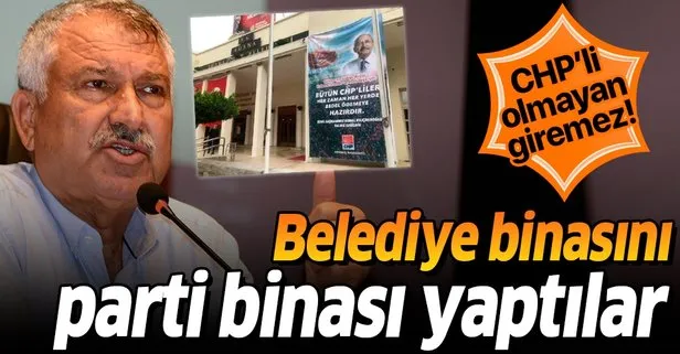 SON DAKİKA: CHP’li Adana Büyükşehir Belediyesi’nde büyük skandal! Zeydan Karalar hizmet binasını parti merkezi yaptı