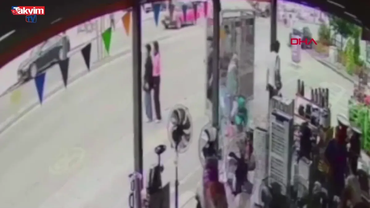 Gürsu'da ölümlü kaza kamerada