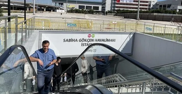Kadıköy-Sabiha Gökçen metrosunda bazı duraklarda sefer yapılamıyor