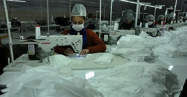 En uç noktadaki ilçemizden ABD ve Almanya'ya maske gidiyor
