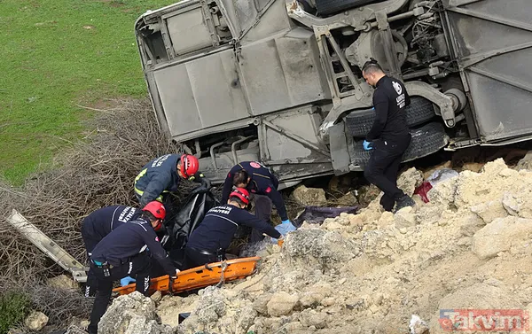 Antalya'da 9 kişiye mezar olan otobüsün son görüntüleri! 90 metre sürüklenip şarampole uçtu: "Şoför çok hızlı geliyordu virajı alamadı" - 5