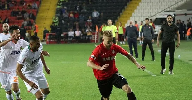 Gazişehir Gaziantep 1-1 Alanyaspor | MAÇ SONUCU