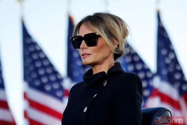 SON DAKİKA: Melania Trump ortaya çıktı! 2 bin dolarlık elbisesiyle Donald Trump'ı gölgede bıraktı - 12
