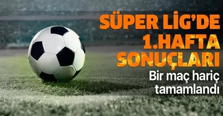 Süper Lig'de heyecan hafta arası da devam ediyor! İşte ...