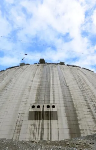 Dev projenin bitimine son 4 metre! Dünyanın en büyük 3'üncüsü olacak | Yusufeli Barajı'nda çalışmalar sürüyor