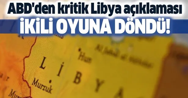 ABD, Libya’daki ’kapsayıcı ve adil’ seçimi destekleyeceğini açıkladı