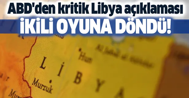 ABD, Libya'daki 'kapsayıcı ve adil' seçimi destekleyeceğini açıkladı