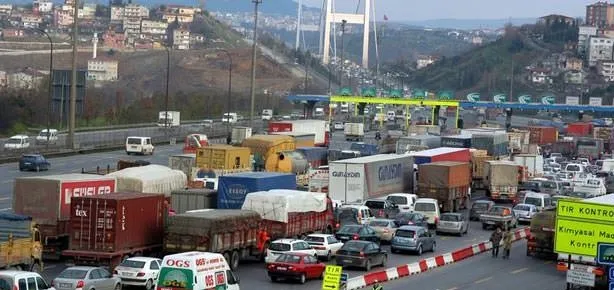 Köprü ve otoyolların geliri 114 milyon lira