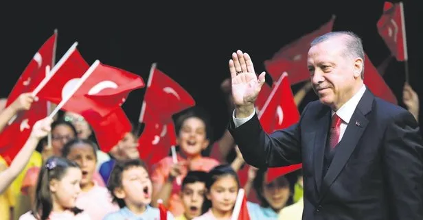 Başkan Recep Tayyip Erdoğan’dan 23 Nisan mesajı