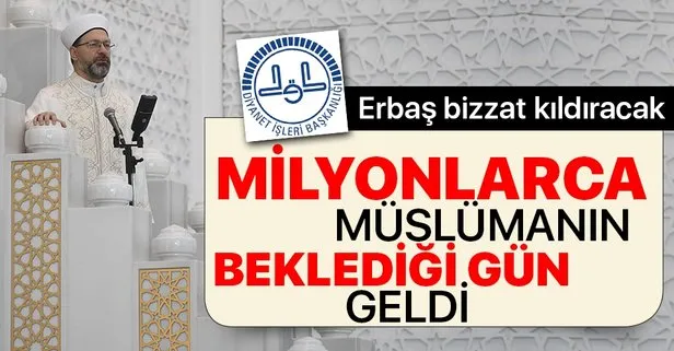 Cemaatle ibadete, Diyanet İşleri Başkanı Erbaş’ın Fatih Camisi’nde kıldıracağı cuma namazıyla başlanacak