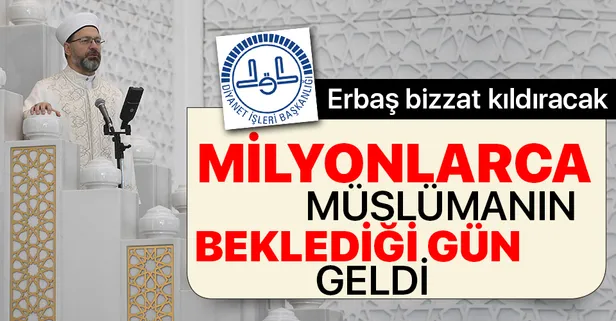 Cemaatle ibadete, Diyanet İşleri Başkanı Erbaş'ın Fatih Camisi'nde kıldıracağı cuma namazıyla başlanacak