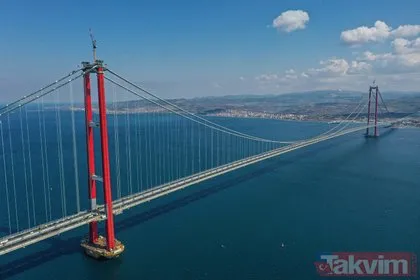 Destan taçlandı Açılışını Başkan Erdoğan yaptı! 1915 Çanakkale Köprüsü açıldı! İşte köprünün bilinmeyen özellikleri