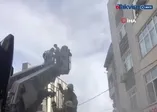 İstanbul Sarıyer'de yangın (Video)