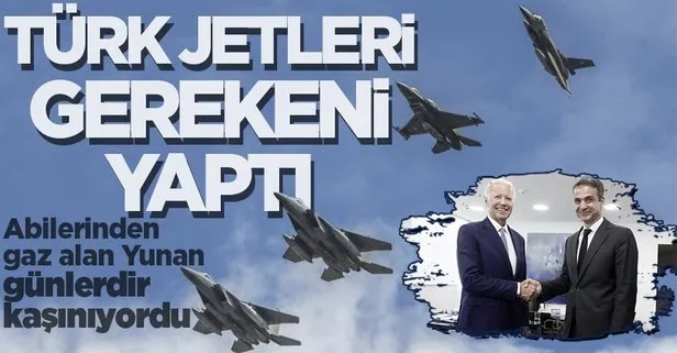 Son dakika: Ege’de Yunan provokasyonu: 3 günde 30 ihlale Türk jetleri misliyle karşılık verdi