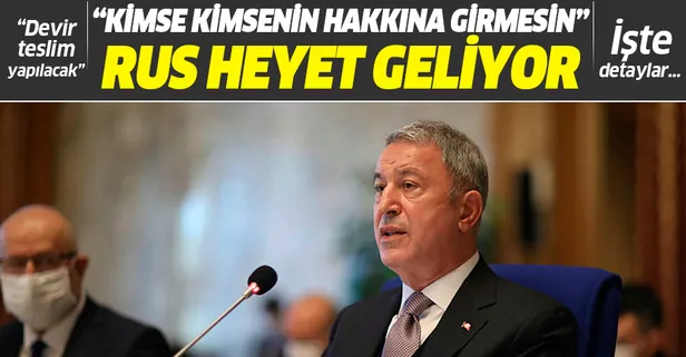 Son dakika | Milli Savunma Bakanı Hulusi Akar: Kimse kimsenin hakkına tecavüz etmesin
