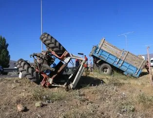 Acı olay! Tarım işçilerini taşıyan traktör kaza yaptı