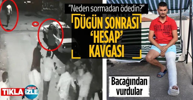 Düğün sonrası 'hesap' kavgası: Neden sormadan ödedin? Silahlar çekildi...