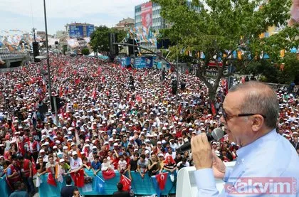 İstanbul’da Recep Tayyip Erdoğan coşkusu! Bir günde 7 miting