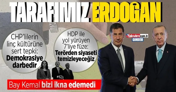 Sinan Oğan’ın 28 Mayıs’taki ikinci tur öncesi kararını açıkladı: Başkan Erdoğan’ı destekliyoruz