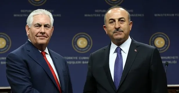 Bakan Çavuşoğlu Tillerson ile görüştü