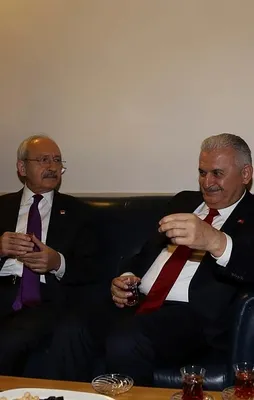 Başbakan ile Kılıçdaroğlu arasında sürpriz görüşme