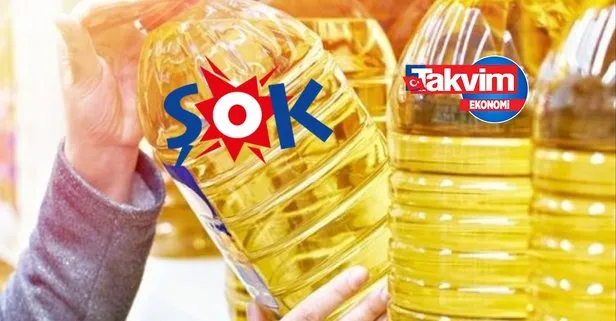 ŞOK marketlerde Ayçiçek yağları indirime girdi!