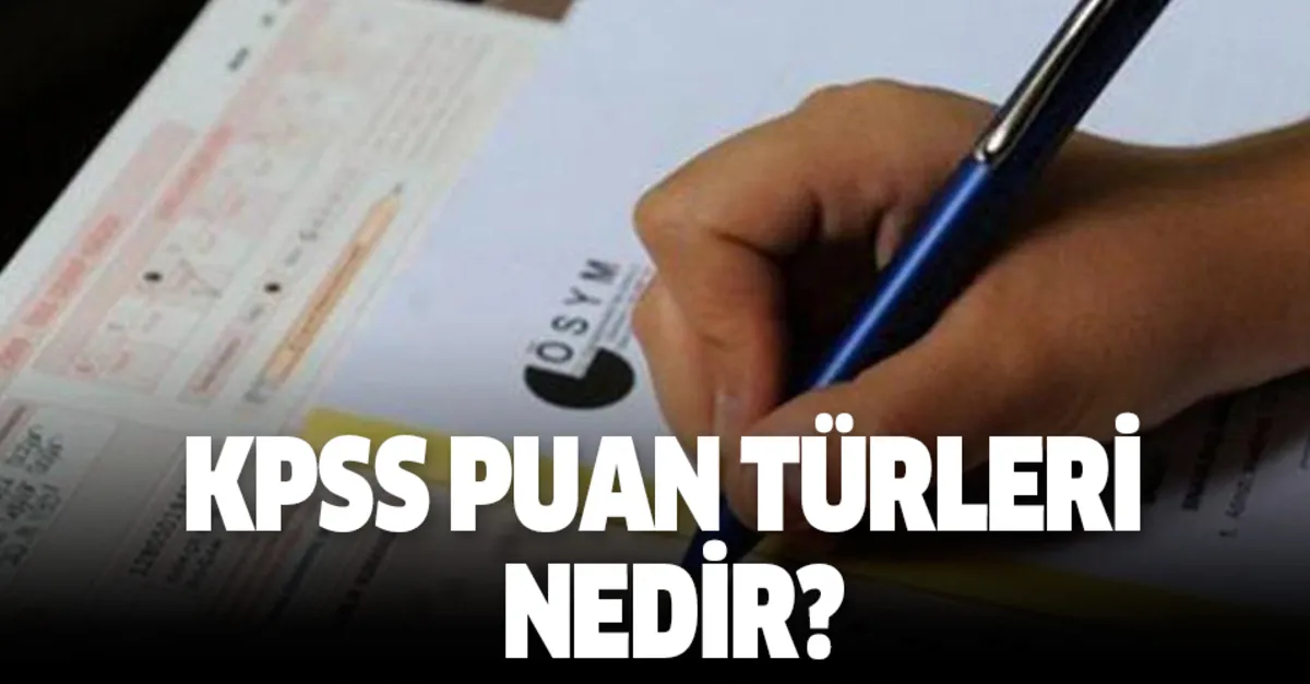 Kpss Puan Turleri Nedir Kpss P1 Nedir Kpss P1 Ve P2 Alim Yapan Kurumlar Hangileridir Takvim