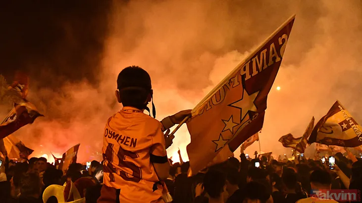 Galatasaray’ın şampiyonluğu sonrası Türkiye sarı kırmızıya boyandı