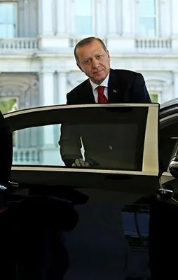Cumhurbaşkanı Erdoğan Beyaz Saray'dan ayrıldı