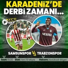 Samsunspor-Trabzonspor | CANLI TAKİP
