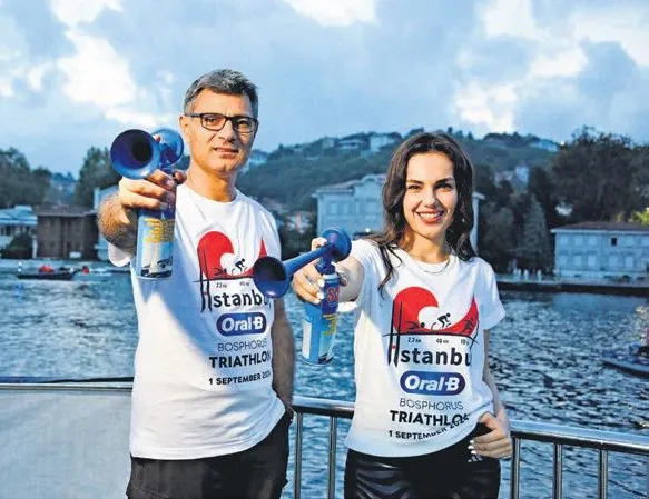 Boğaz’da triatlon şöleni