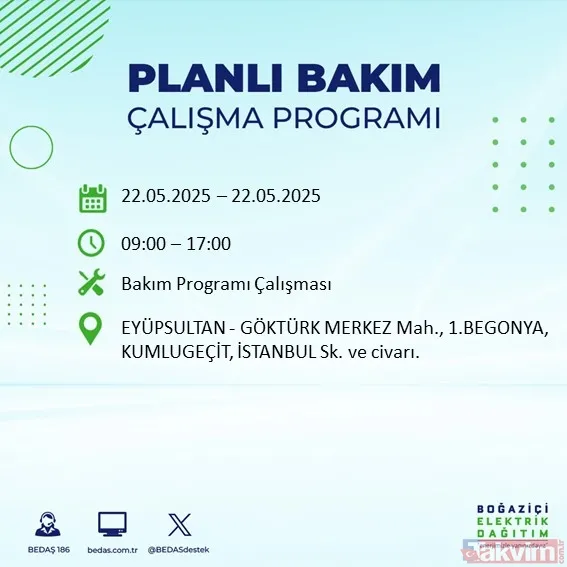 İstanbullu o saatlere dikkat! BEDAŞ kritik uyarıyı yaptı: Evimde elektrik ne zaman gelecek? - 37