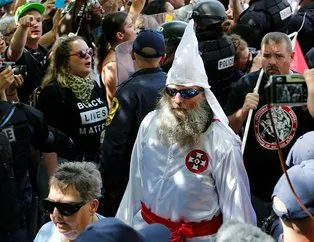 Amerikalı Ku Klux Klan’a karşı