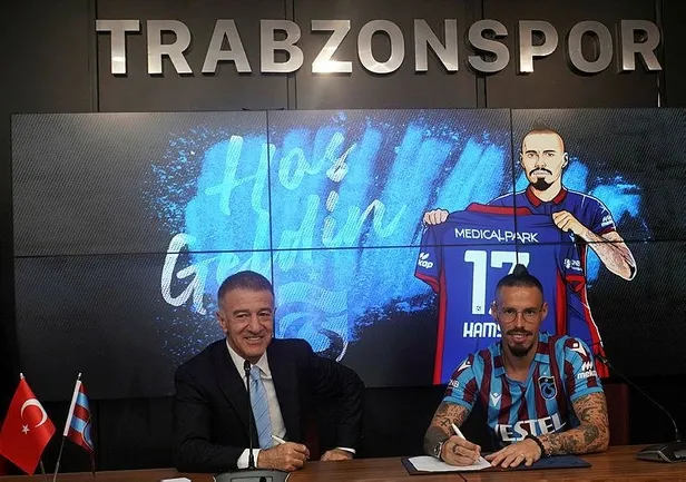 Trabzonspor Marek Hamsik ile 2 yıllık sözleşme imzaladı-6