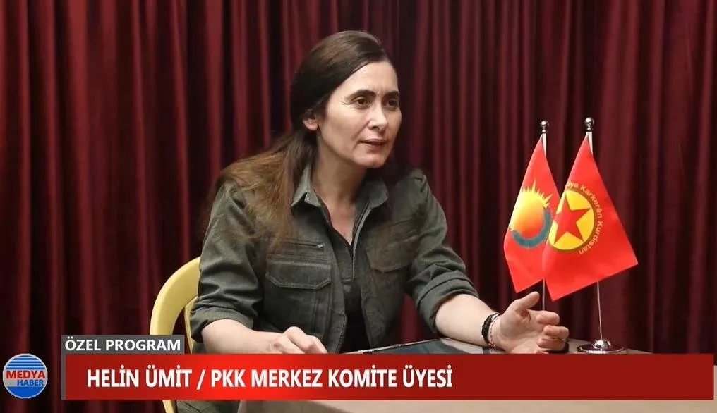 PKK’dan siyasette pozitif eğilime giren sürece küstah tehdit! Elebaşı Helin Ümit ininden zehir saçtı... Savaş sürdükçe yumuşama olmaz