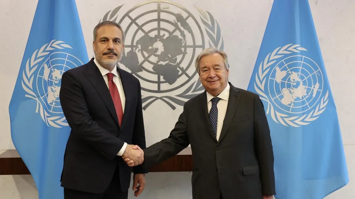Bakan Fidan, BM Genel Sekreteri Guterres ile telefonda görüştü