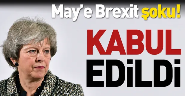 İngiliz parlamentosundan hükümete "anlaşmasız Brexit" darbesi