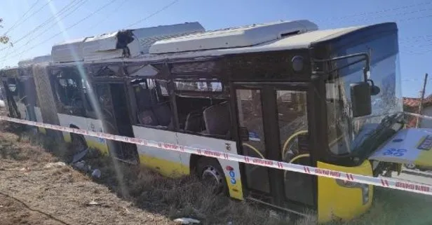 Konya’da facianın eşiğinden dönüldü! Belediye otobüsü elektrik direğine çarptı: 17 yaralı
