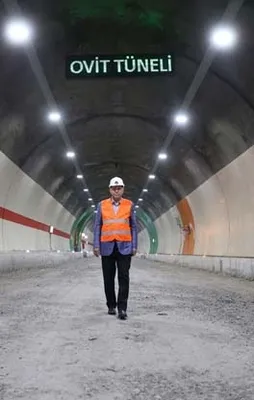 Cumhurbaşkanı Erdoğan yarın Rize'nin Ovit Tüneli'nin açılışını yapacak