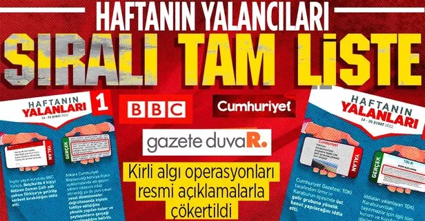 Çukur medya ve FETÖ’cülerin yalan terörü!