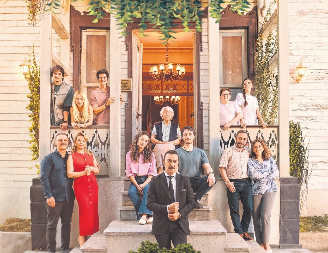 Üç aile tek çatı