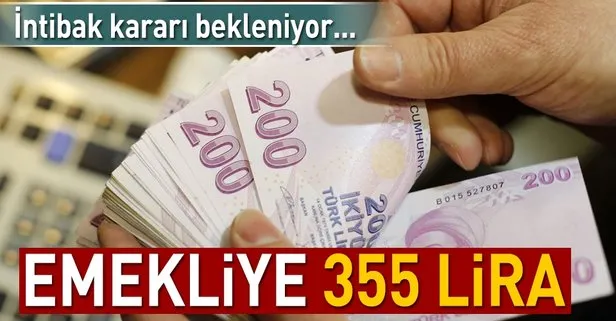 Emekliye 355 lira