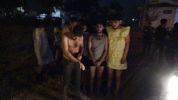 Yunanistan'da yakalanan Pakistanlı göçmenler Türkiye'ye gönderildi-1